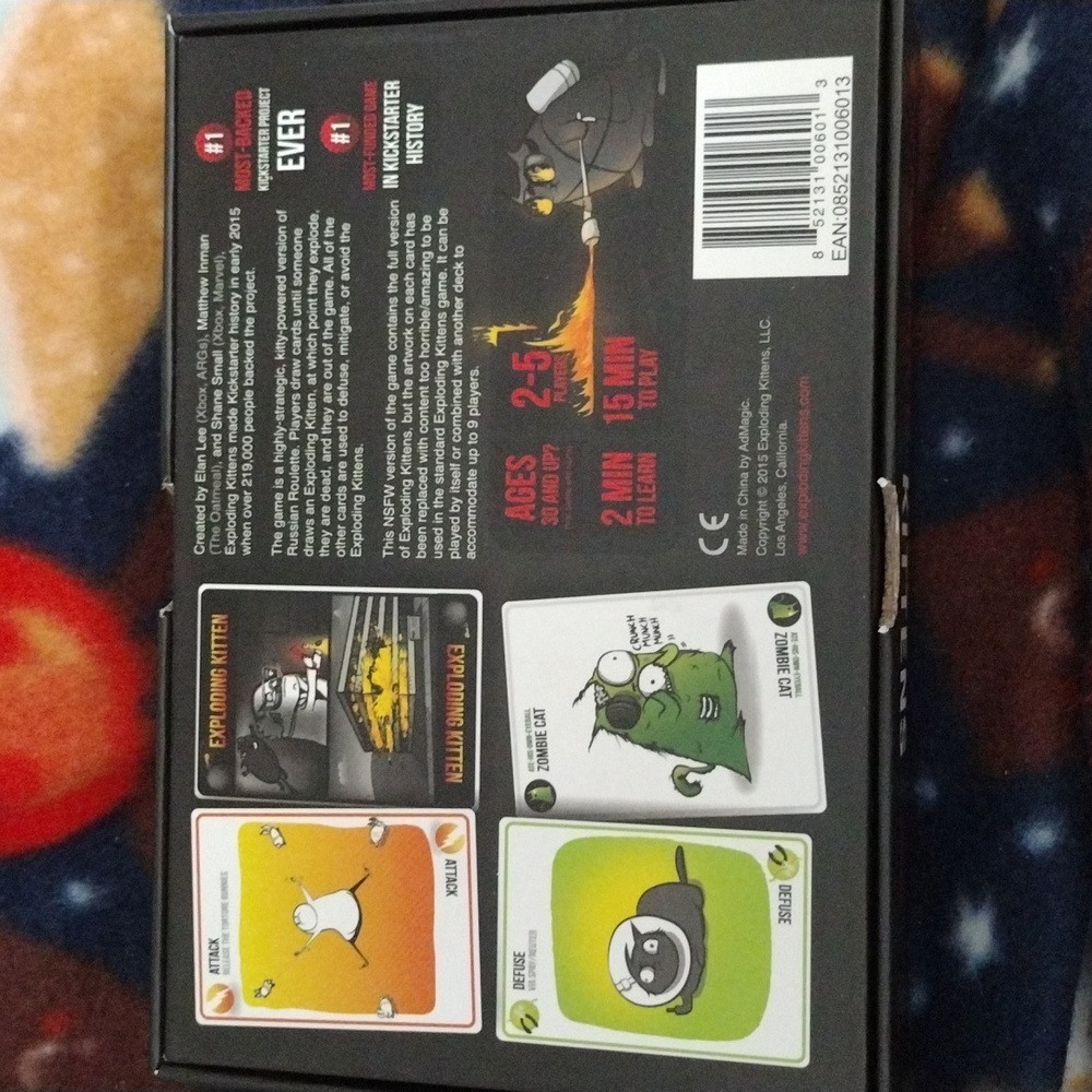 Exploding Kittens NSFW deck - Picture 2 of 2